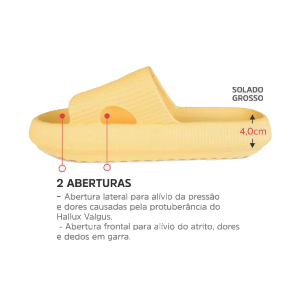 Sandália Ortopédica  Fliy Fleet Nuvem - Imagem 5